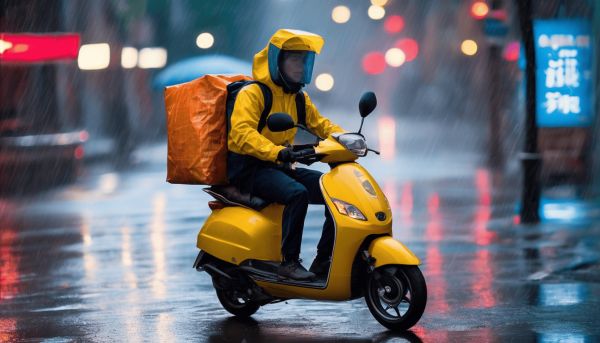 La réalité de l’activité principale d’un livreur Uber Eats